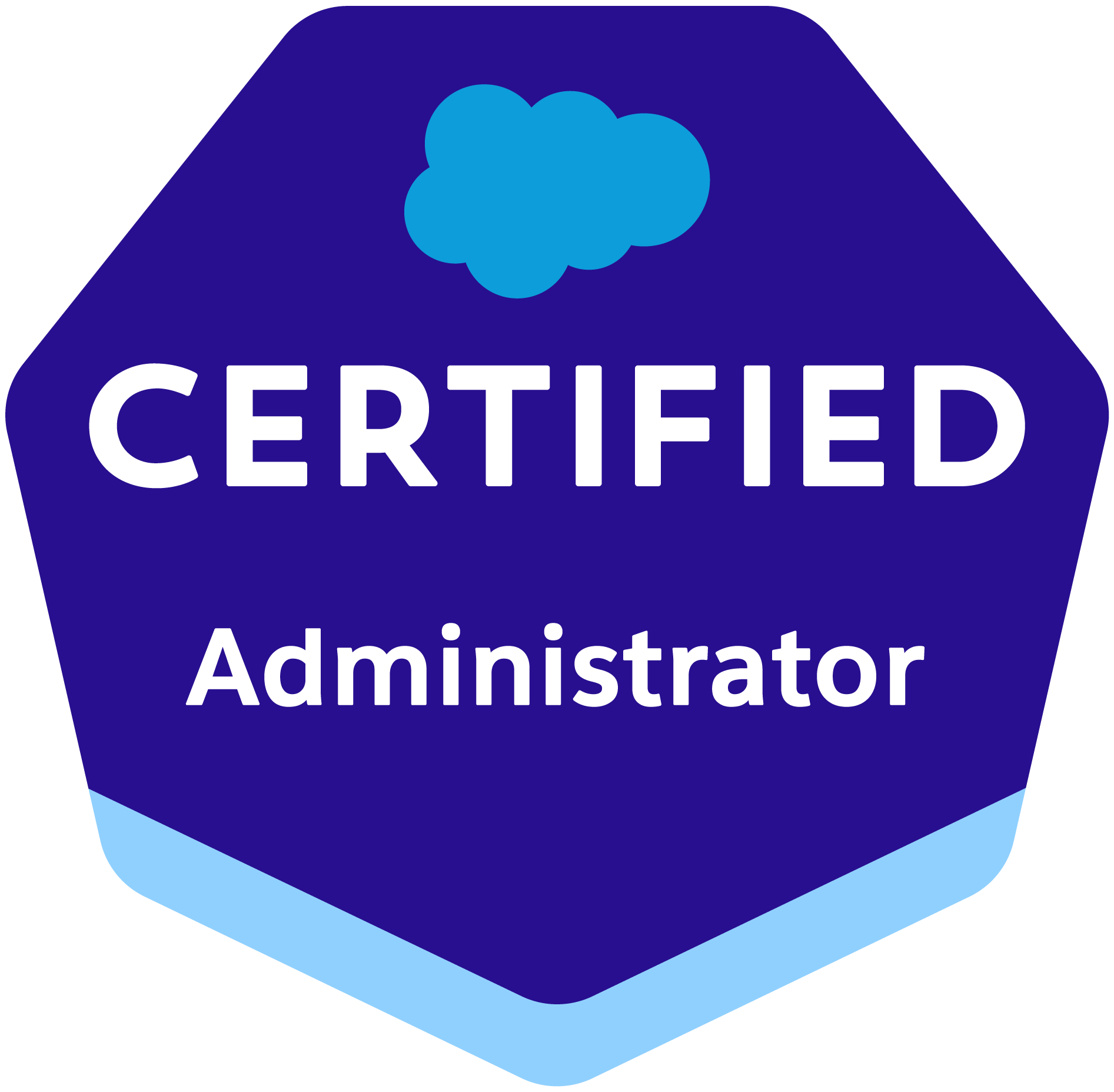 Salesforce Certified Administrator badge